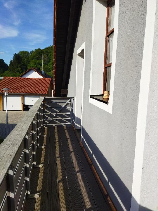 Aussergewoehnliche Atelierferienwohnung Mit Balkon An Der Donau Winzer Bagian luar foto